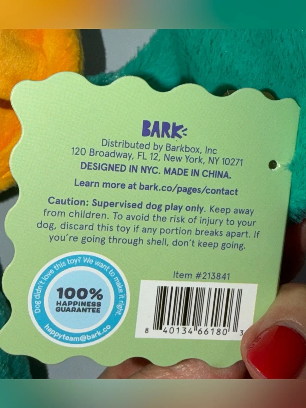 BARK DOG TOYS Steve Sea turtle,  Manny Sting Ray NEW 2 Squeaky Plush Toys M Lg